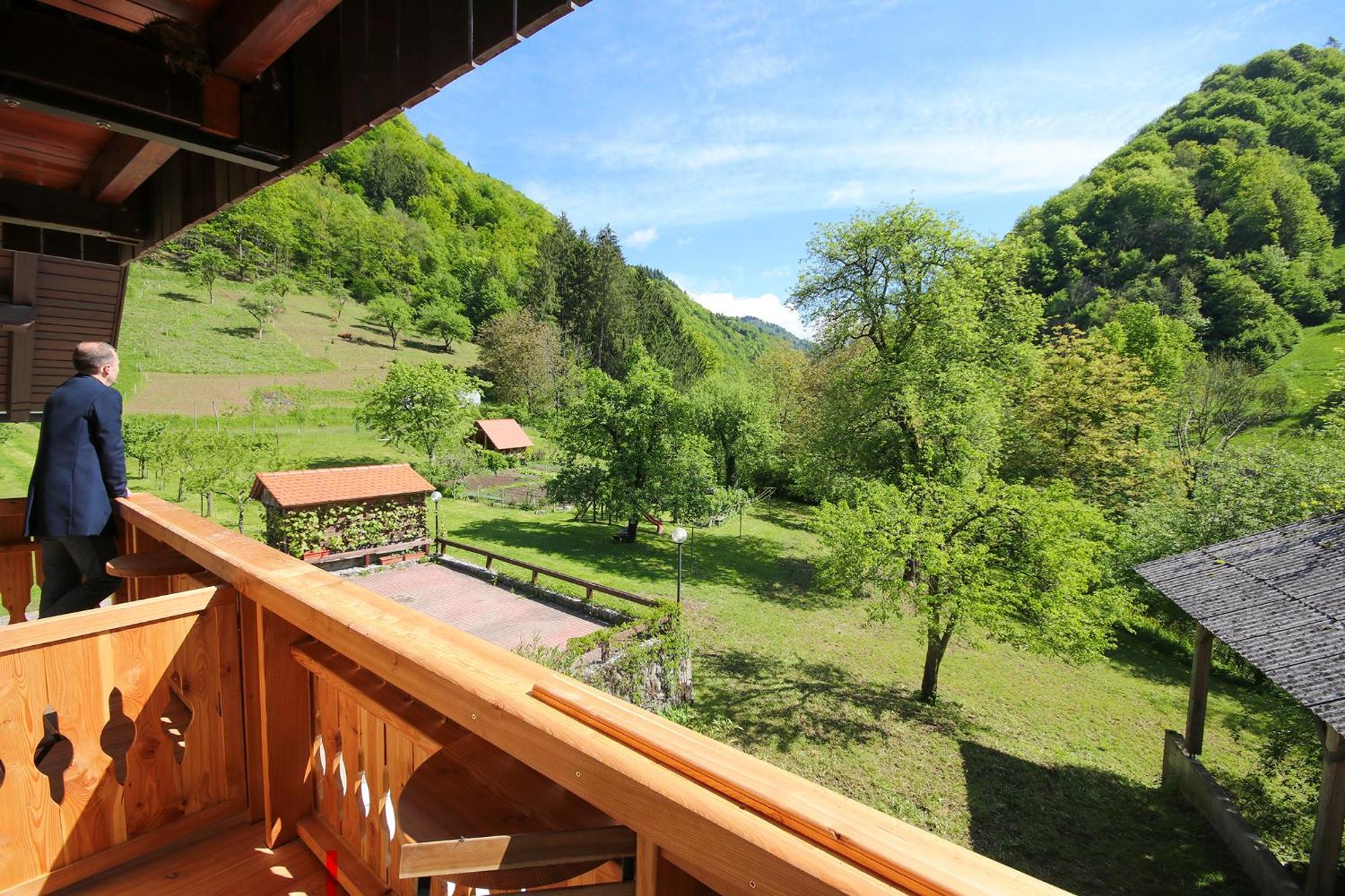 Tourist Farm Zelinc Villa Cerkno Rum bild