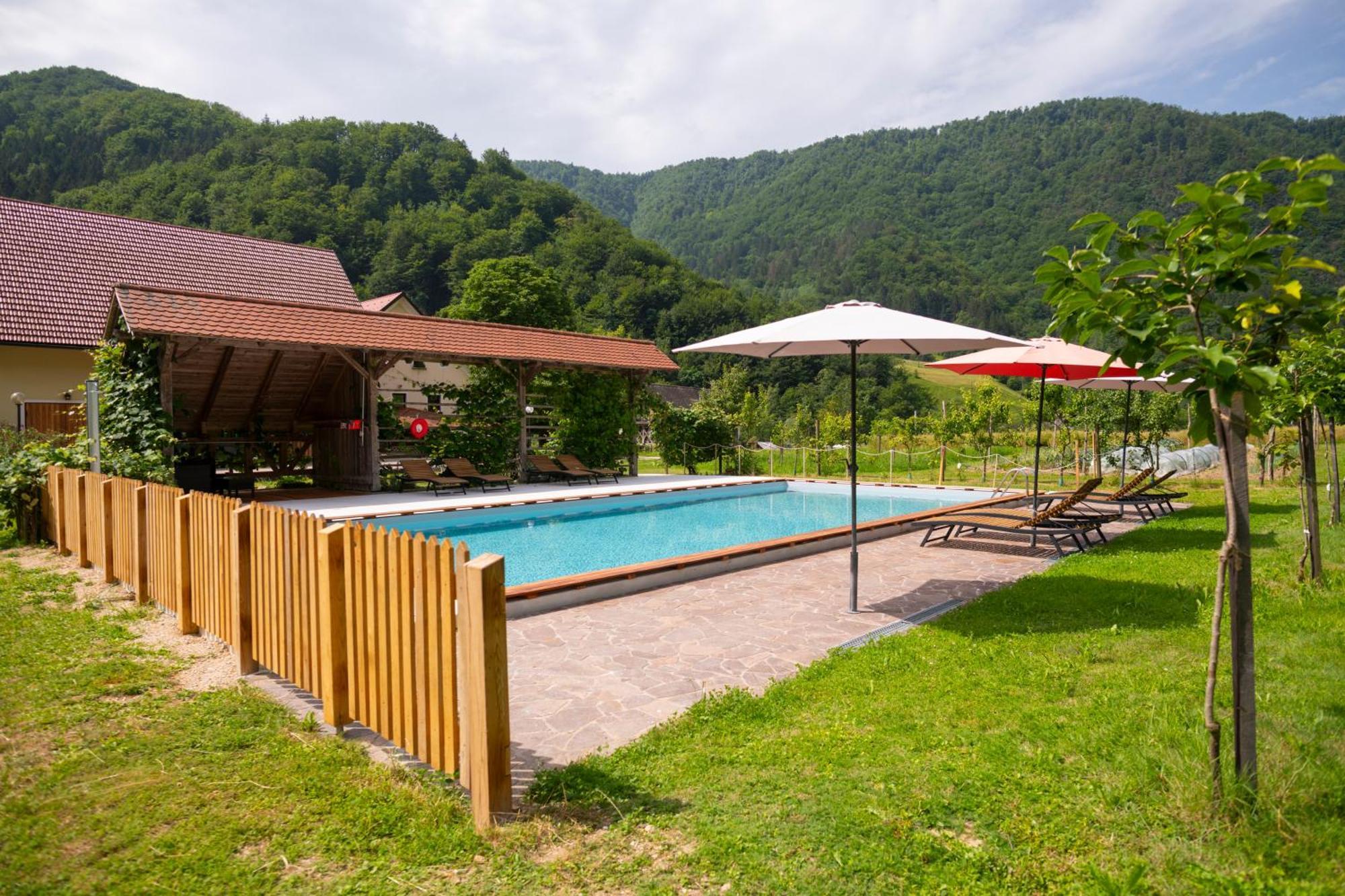 Tourist Farm Zelinc Villa Cerkno Exteriör bild